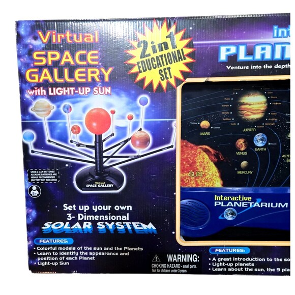 Scientific Toys Interactive Planetarium & 3D Space Gallery 2 In 1 STEM 2002 NEW - Picture 10 of 11